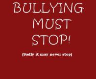 Bullying Not Stop
